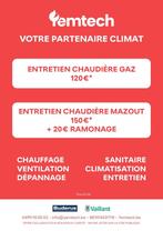 Entretien chaudière gaz & mazout  – Chauffagiste agréé, Doe-het-zelf en Bouw, Verwarming en Radiatoren, Ophalen, 30 tot 80 cm