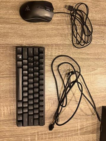 Razer huntsman mini + razer mamba elite beschikbaar voor biedingen