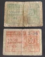 Belcele/Belsele: 25+50 centiemen 1917 (noodgeld), Ophalen of Verzenden, Setje