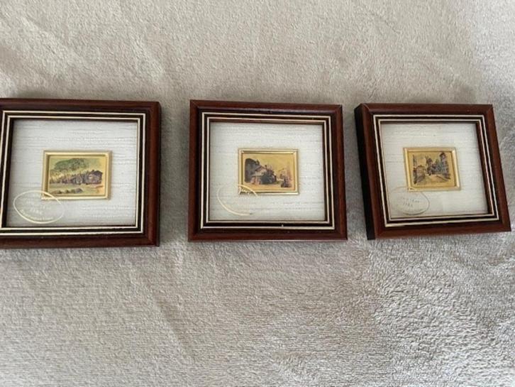 Vintage Italian Miniature Collection Artistic Chromolithogra, Verzamelen, Retro, Ophalen