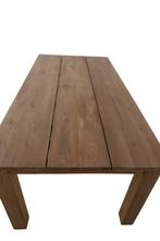 Tuintafel teak 2 meter, Tuin en Terras, Ophalen, Nieuw, Rechthoekig, Teakhout