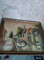 gesigneerd schilderij van Brugge, Antiek en Kunst, Kunst | Schilderijen | Klassiek, Ophalen