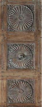 Gezocht rustieke houten binnendeur breedte >90cm, Gebruikt, Glas, Ophalen, Binnendeur