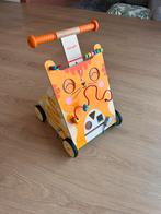 Loopkarretje Janod, Kinderen en Baby's, Speelgoed | Houten speelgoed, Ophalen, Zo goed als nieuw