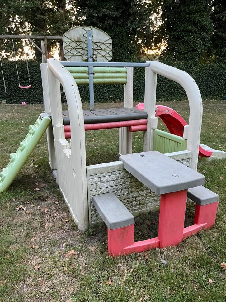 Smoby funcenter, Kinderen en Baby's, Speelgoed | Buiten | Speelhuisjes, Gebruikt, Plastic, Ophalen