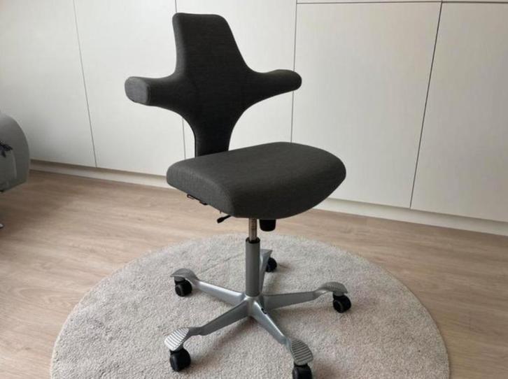 Ergonomische bureaustoel Håg capisco zwart, Huis en Inrichting, Bureaustoelen, Zo goed als nieuw, Bureaustoel, Zwart, Ergonomisch
