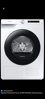 Samsung Wasmachine + Warmtepomp Droogkast, Elektronische apparatuur, Ophalen, 1200 tot 1600 toeren, 8 tot 10 kg, Zo goed als nieuw