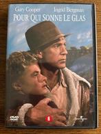 Pour qui sonne le Glas Gary Cooper Ingrid Bergman, CD & DVD, Enlèvement ou Envoi, Tous les âges, Drame, Comme neuf