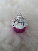 Glazen hanger kerstboom cupcake, Ophalen of Verzenden, Zo goed als nieuw