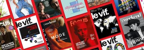 Collection de magazines "Le Vif" années 80 à nos jours, Livres, Journaux & Revues, Comme neuf, Autres types, Enlèvement