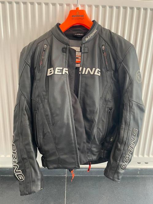 Bering leren jas maat L, Motoren, Kleding | Motorkleding, Jas | leer, Heren, Tweedehands, Ophalen