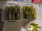 Bouteilles de vin vide verte 750ml  pour embouteillage, Enlèvement, Utilisé, Vin rouge