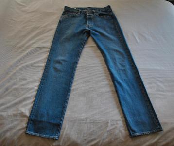 Jeans Levi's Original 501, Neuf, Enlèvement ou Envoi, W32 (confection 46) ou plus petit, Bleu