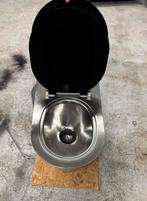2 Toilettes inox anti vendalisme, Ophalen, Zo goed als nieuw, Inox, Toilet