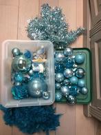 Blauwe kerstballen, Comme neuf, Enlèvement ou Envoi