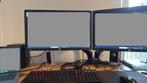 Invision Monitorhouder, Computers en Software, Monitoren, Ophalen, Zo goed als nieuw, In hoogte verstelbaar