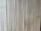 Afrormosia Planchette / Plank / rabat 15 x 110mm, Doe-het-zelf en Bouw, Hout en Planken, Nieuw, Plank, Ophalen of Verzenden, Minder dan 25 mm