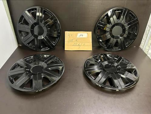 4 universele 14" wieldoppen, Auto diversen, Wieldoppen, Zo goed als nieuw, Ophalen of Verzenden