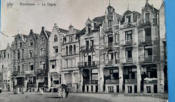 Carte postale WENDUINE WENDUYNE LES VILLAS DIGUE ZEEDIJK TOP, Enlèvement ou Envoi