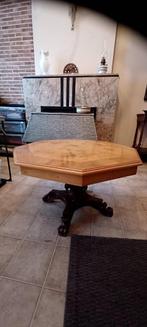 Table de salon en ronce de noyer, 50 à 100 cm, Enlèvement, Utilisé, 50 à 100 cm