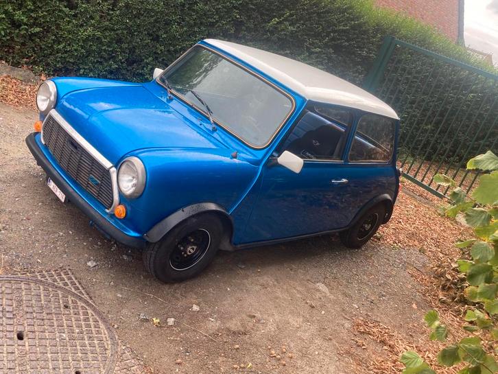Leuke mini oldtimer, gekeurd voor verkoop, Auto's, Oldtimers, Particulier, Mini, Benzine, Handgeschakeld, Ophalen