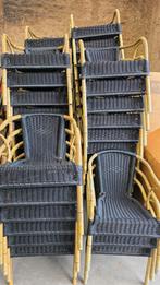 Groot aanbod van terrasstoelen en tafels lot partij cafe bar, Ophalen