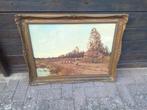 Schilderij 80 op 65 kader inbegrepen, Ophalen