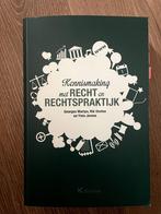 Kennismaking met recht en rechtspraktijk, Boeken, Studieboeken en Cursussen, Ophalen, Gelezen, Hoger Onderwijs, Die keure