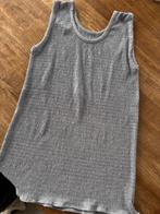 Topje vintage maat L, Kleding | Dames, Topjes, Blauw, Maat 42/44 (L), Ophalen of Verzenden, Zonder mouw