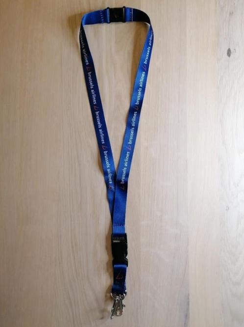 Brussels Airlines Lanyard Keycord Sleutelhanger 2H Sabena, Verzamelen, Sleutelhangers, Nieuw, Ophalen of Verzenden