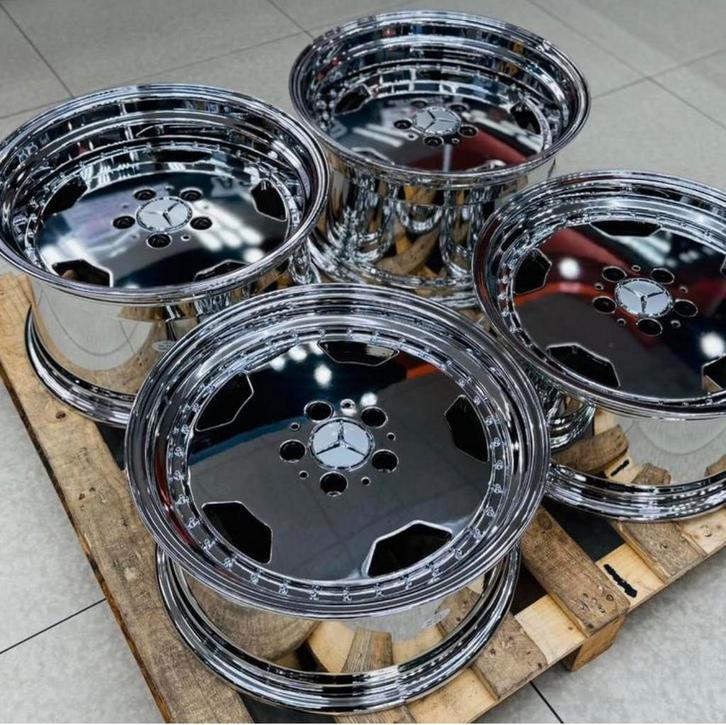 AMG AERO VELGEN 18 inch Breedset, Auto-onderdelen, Banden en Velgen, Band(en), 18 inch, Ophalen