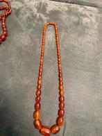 2 stuk bakeliet ketting, Handtassen en Accessoires, Kettingen, Ophalen of Verzenden, Zo goed als nieuw