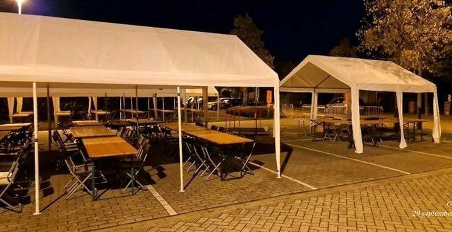 Partytenten te koop zie beschrijving partytent, Tuin en Terras, Partytenten, Ophalen