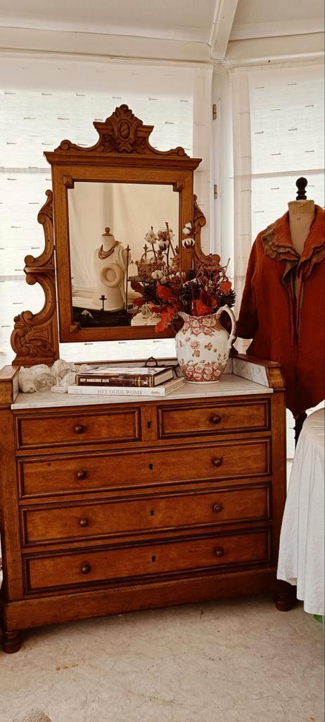 Antieke ladenkast, Antiek en Kunst, Antiek | Meubels | Kasten, Ophalen