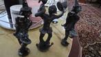 Bronz clown beelden set, Antiek en Kunst, Kunst | Beelden en Houtsnijwerken, Ophalen of Verzenden