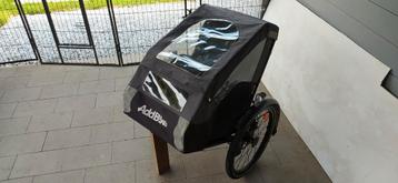 Addbike + dog kit (verander je fiets naar bakfiets) beschikbaar voor biedingen