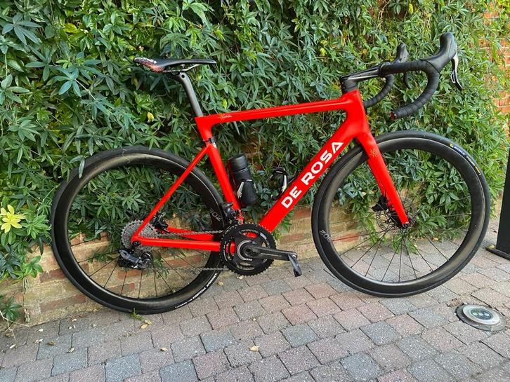 De Rosa Merak Cofidis EPS, Fietsen en Brommers, Fietsen | Racefietsen, Zo goed als nieuw, Heren, Overige merken, Carbon, 53 tot 57 cm