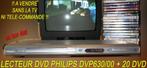 lecteur dvd philips + 20 dvd, Audio, Tv en Foto, DVD spelers, Ophalen, Gebruikt, Dvd-speler, Philips