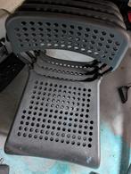 4x Ikea stoelen, Ophalen, Kunststof, Gebruikt, Zwart