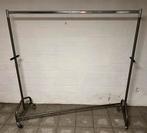 Kledingrek Metaal Zware Uitvoering op Wielen, Ophalen, Met wielen, Gebruikt
