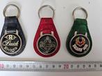 Vintage leren sleutelhangers 'American cars', Ophalen of Verzenden, Gebruikt