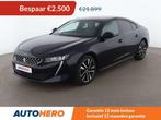 Peugeot 508 1.6 Hybrid 225 GT (bj 2020, automaat), Auto's, Gebruikt, Euro 6, Blauw, 1598 cc