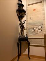 Antiek tafeltje en rekje, Ophalen