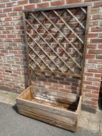 Houten plantenbak, Tuin en Terras, Bloembakken en Plantenbakken, Ophalen, Zo goed als nieuw