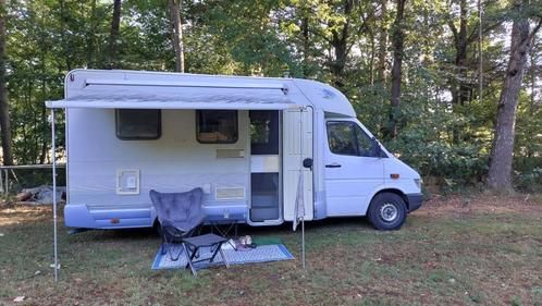 Vernieuwde Mercedes Rimor camper, Caravans en Kamperen, Mobilhomes, Particulier, tot en met 3, Half-integraal, Mercedes-Benz, Mercedes