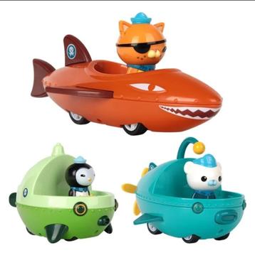 The Octonauts 3 boxen met voertuigen disponible aux enchères