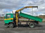 1988 DAF 800 Kipper Vrachtwagen Met Kraan, Overige brandstoffen, Bedrijf, DAF, Te koop