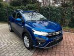 Dacia Sandero Stepway 1.0i/M2024/29.000KM/NAVI/12M GARANTIE, Auto's, Automaat, Stof, Blauw, Parkeersensor