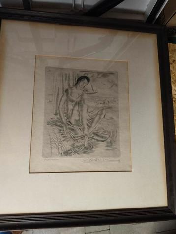 Burijngravure De Bruyne Gustaaf beschikbaar voor biedingen