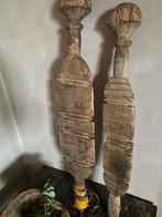 Tuareg stok/ houten ornament/ tentstok, Antiek en Kunst, Ophalen of Verzenden